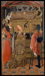 Princess Eudoxia before the Tomb of Saint Stephen